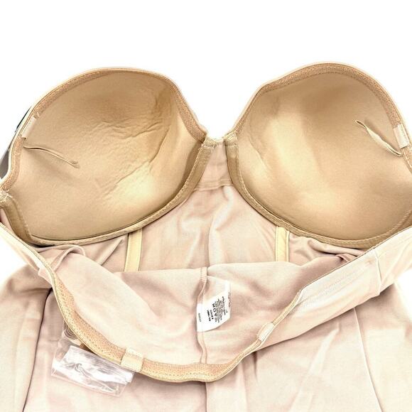 NEW Nude Miraclesuit Shapewear Extra Firm Long Leg Bodybriefer Women’s Size 40C - Picture 6 of 11